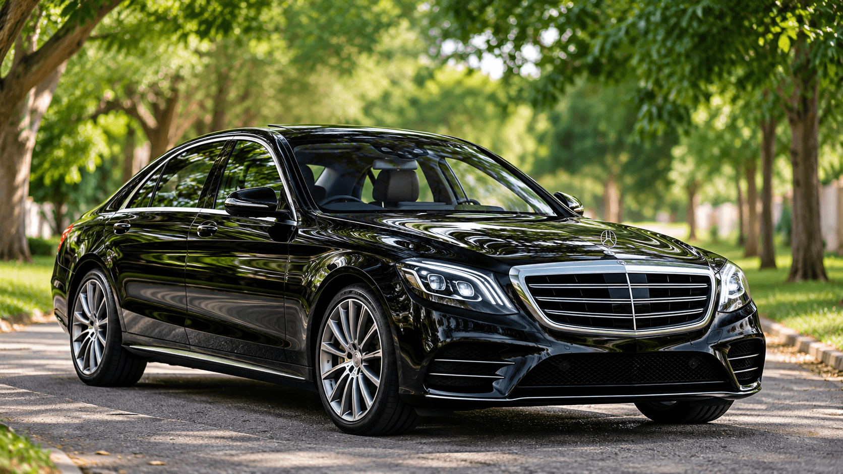 Mercedes-Benz E-Class executive sedan for chauffeur hire in Brisbane